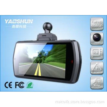 Digital Auto Start Car DVR Recorder Hidden AVI Rotating Bra